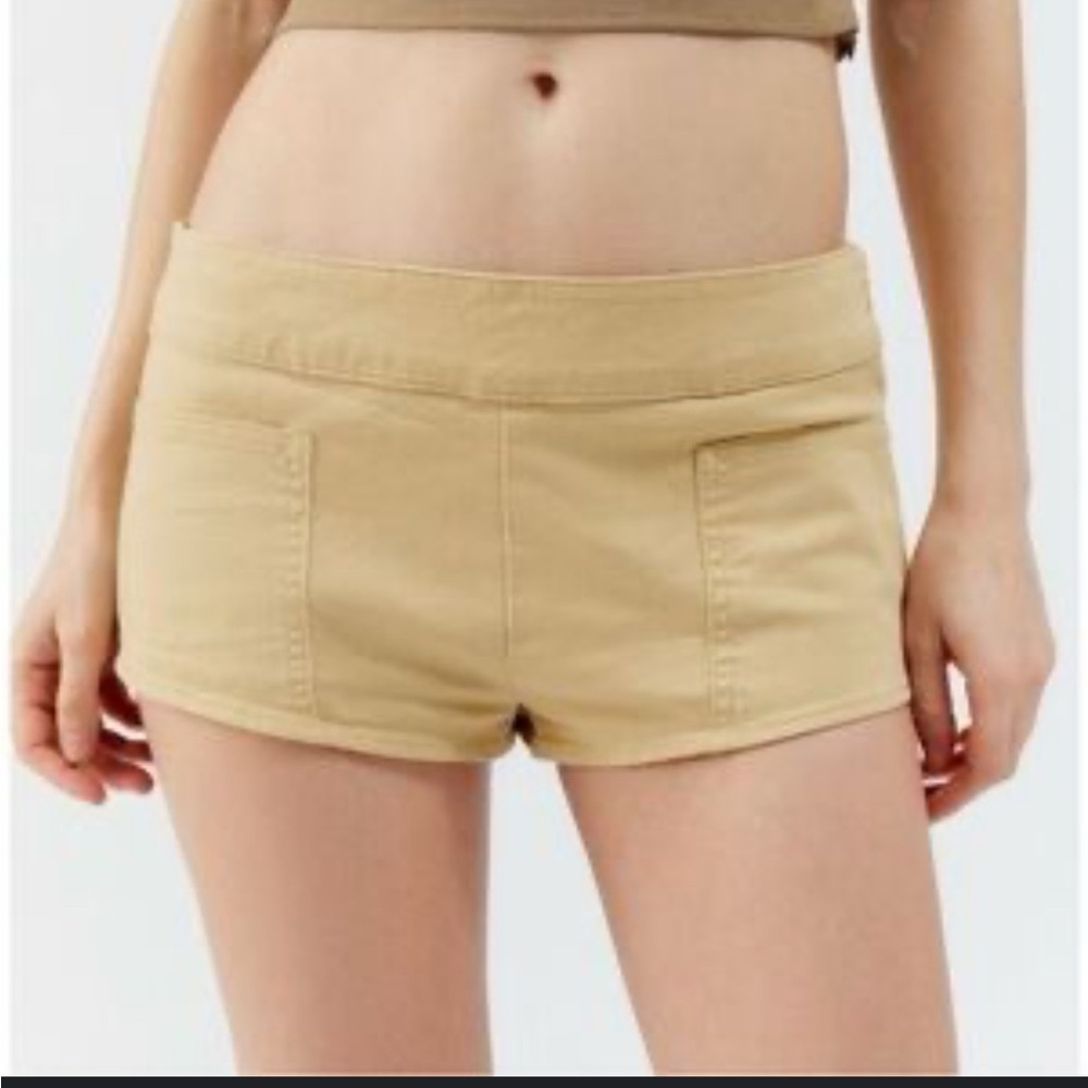 BDG Low Waist Tan Women's Shorts